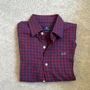 Boys size 7 Vineyard Vines button down